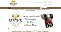 Desktop Screenshot of beechsfinechocolates.com